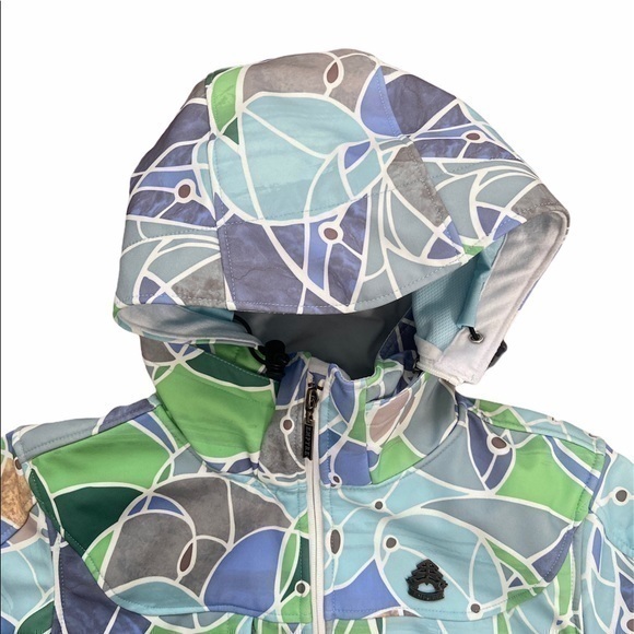 Empyre Multicolored Hooded Snowboard Ski‎ Winter Snowboard Jacket - Picture 6 of 16